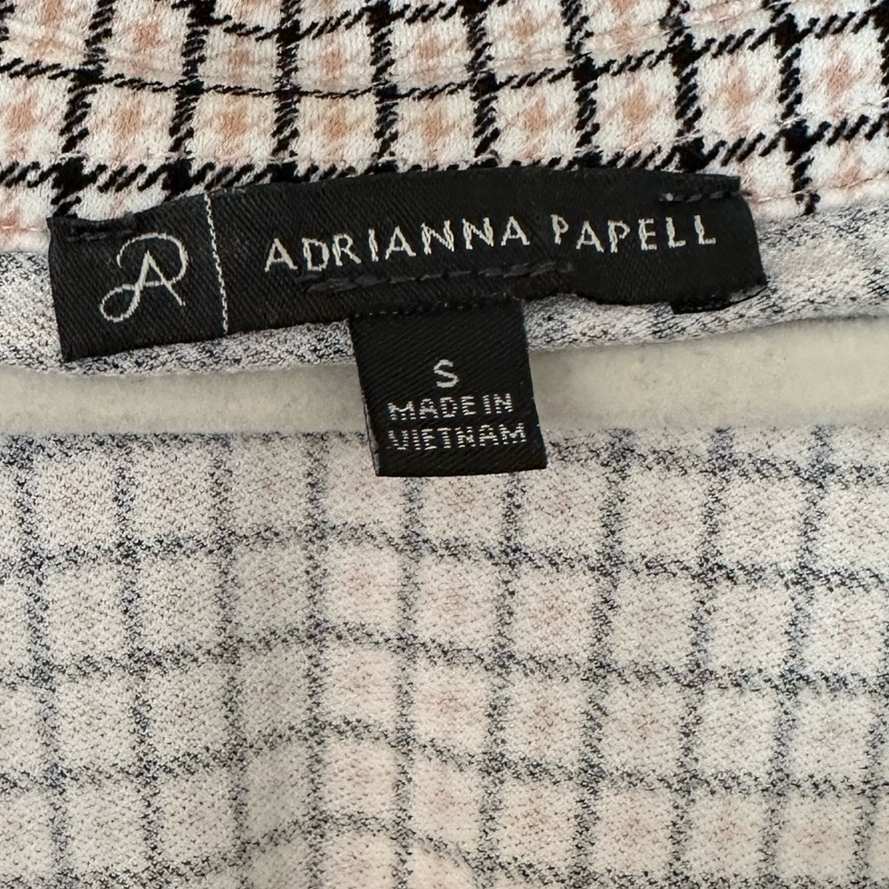 Adriana Papel, small, plaid